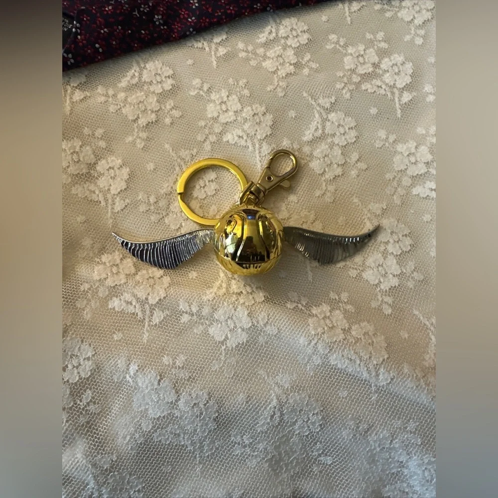 Harry Potter Golden Snitch Key Ring Key Chain